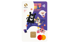 e秒Happy悠遊聯名卡 - 兆豐銀行 Mega Bank
