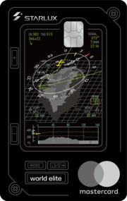 玉山星宇航空聯名世界之極卡 logo